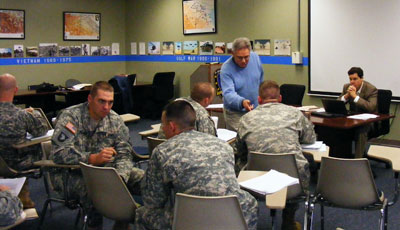 USIP Academy Training Afghanistan-Bound Unit of Army's 101st Airborne