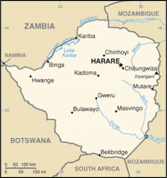zi-map.gif Zimbabwe (Stock Photo)