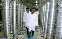 ahmedinejad-nuclear-tour.jpg Iranian President Ahmedinejad tours nuclear facility. (Photo: NY Times)