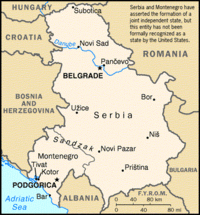 serbia&montenegro-map.gif Credit: CIA World Factbook