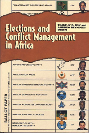 Elections and Conflict Management in Africa book cover