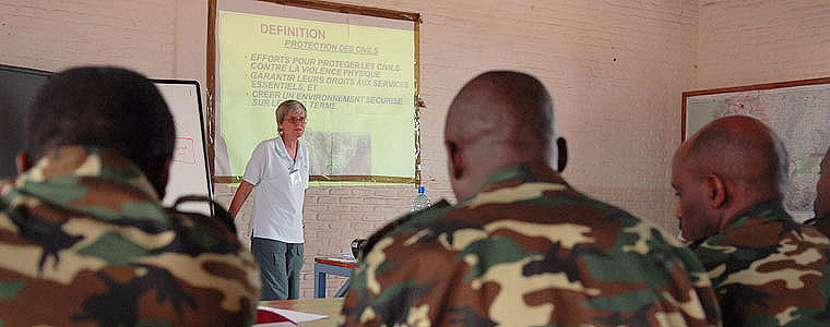Training Peacekeepers in Burundi