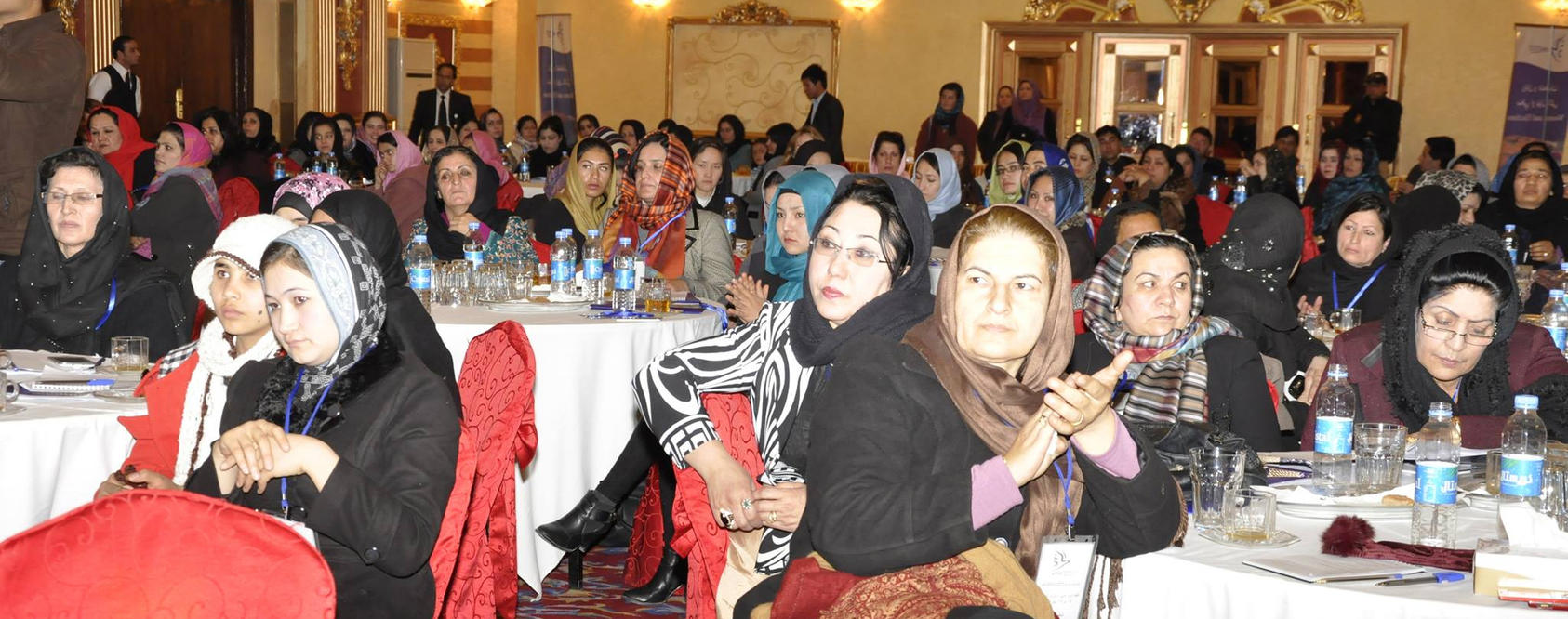 Afghan Women and a conference