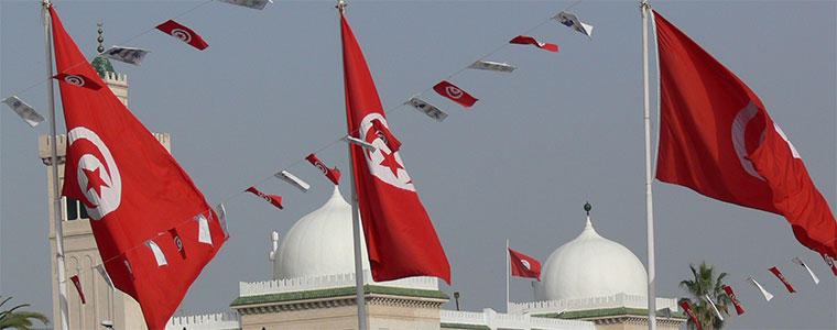 Tunisia flags