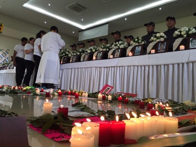 Ceremony for the Return of Remains of 29 Disappeared in December 2016. 
