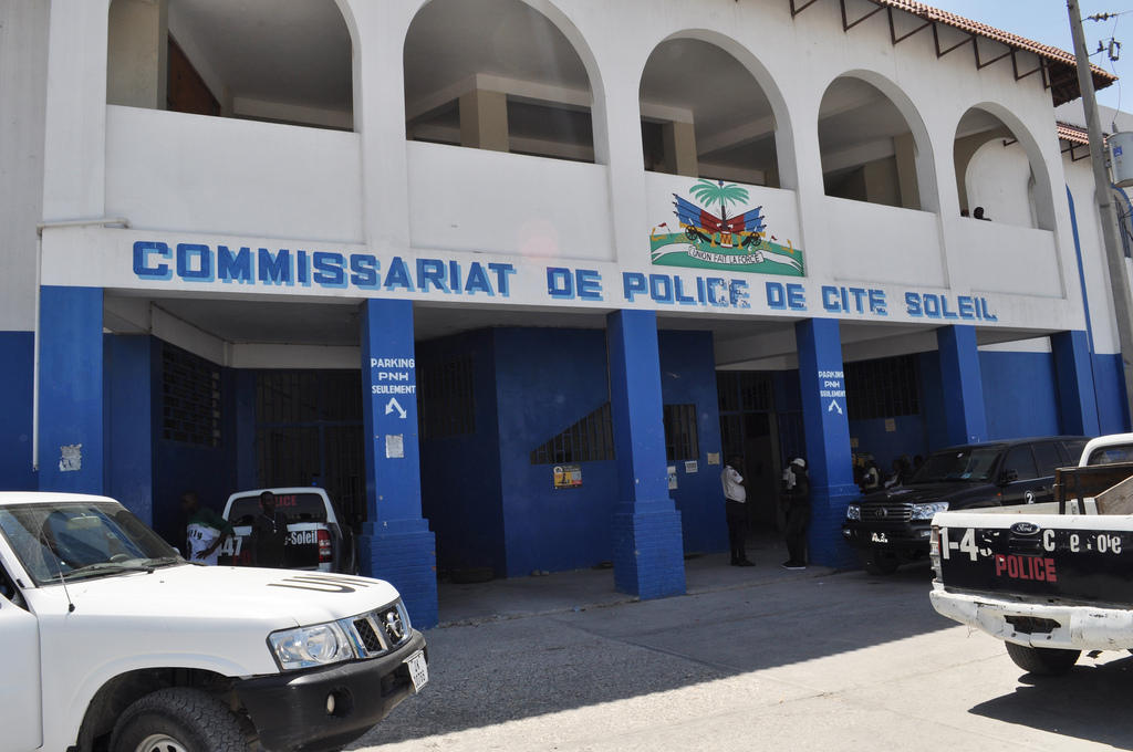 Haiti police headquarters