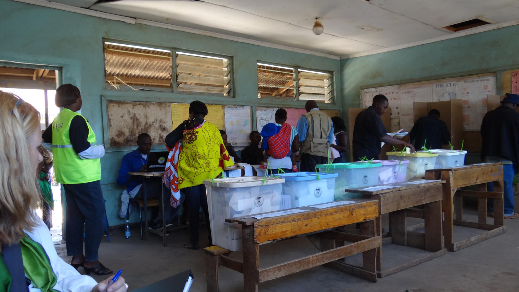 voting in Kenya