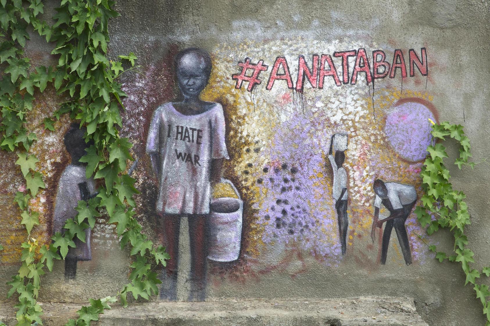 Anataban Street Art in Juba, South Sudan