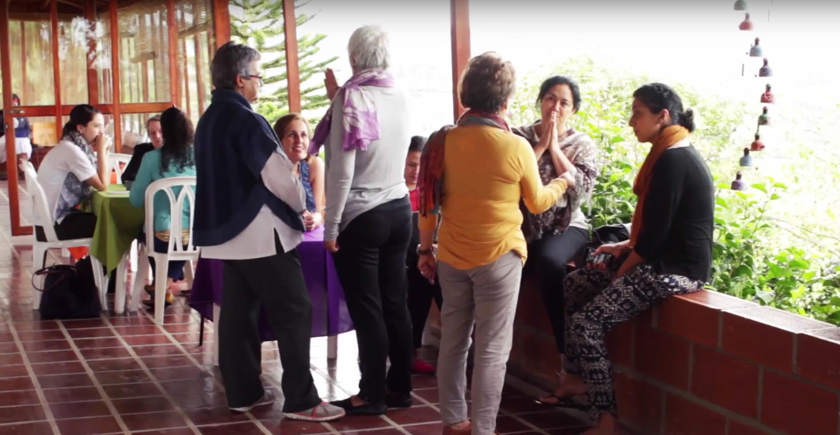 Colombian women mediators taking part in a dialogue in Colombia. Photo by USIP