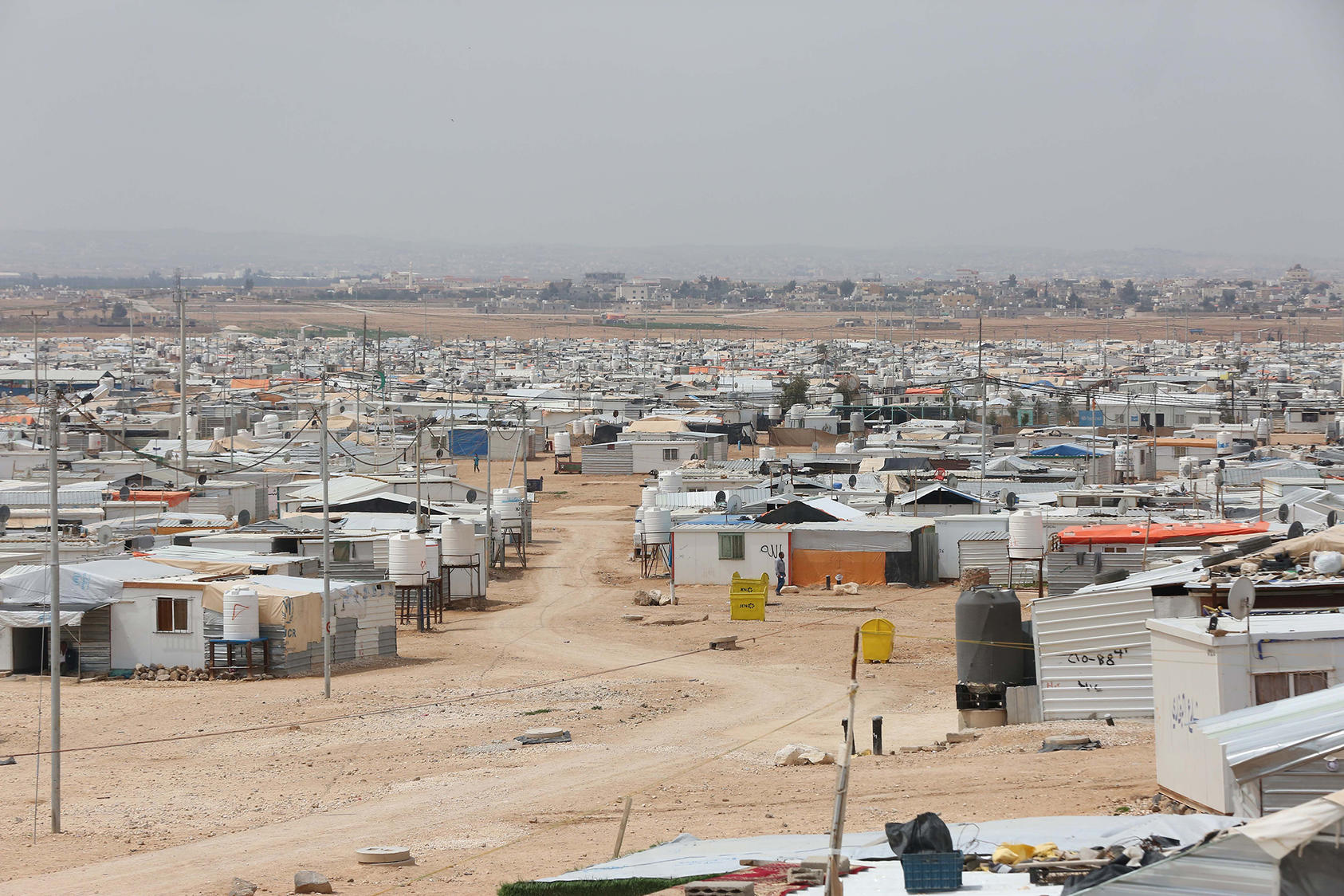 Zaatari Refugee Camp in Jordan (UN Photo/Sahem Rababah)