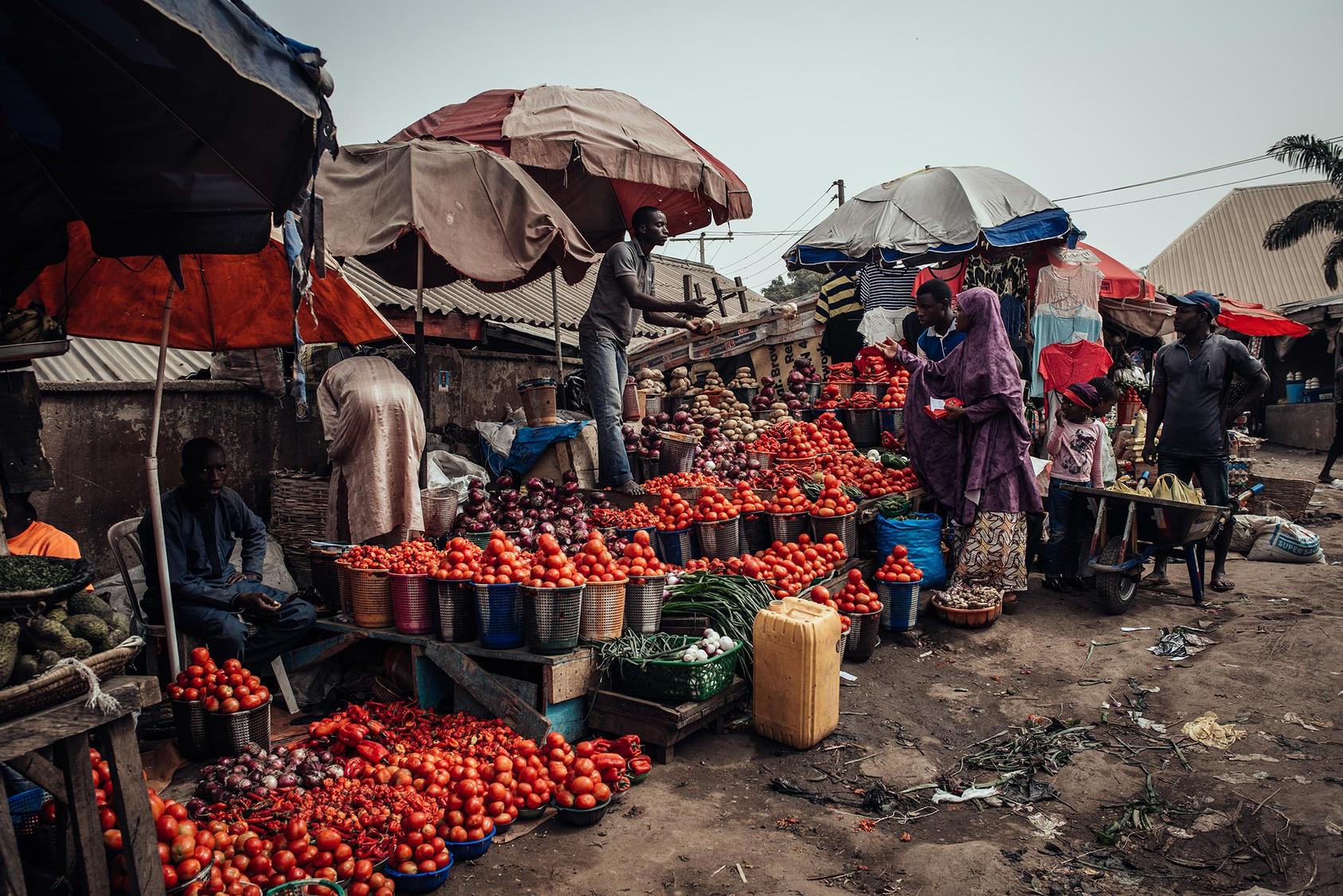 Kado Market, Abuja Nigeria, Feb. 13, 2019