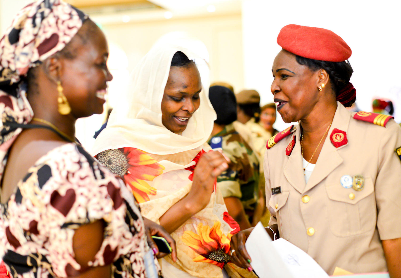 Special Operations Command Africa hosted the first Women’s Leadership Forum during International Women’s Day in N'Djamena, Chad (USAFRICOM/Flickr)