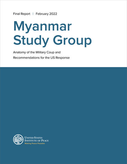 Myanmar Study Group report cover