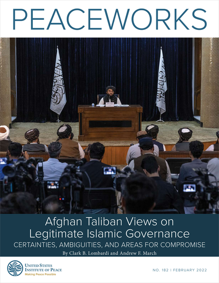 Afghan Taliban Views on Legitimate Islamic Governance Report Cover
