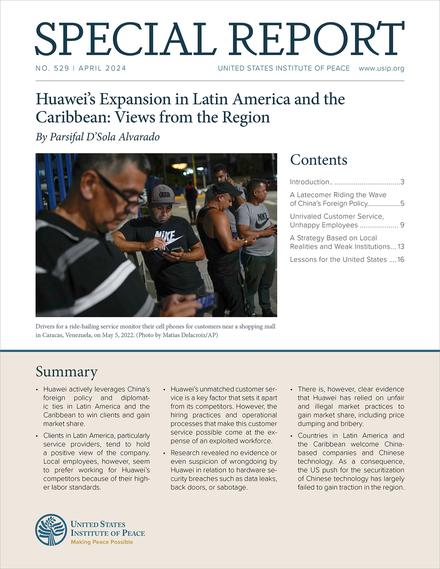 Huawei’s Expansion in Latin America and the Caribbean: Views from the Region report cover