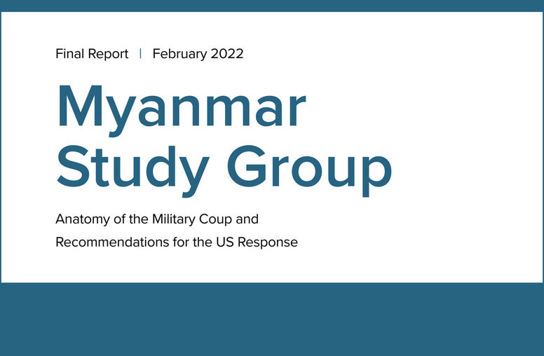 Myanmar Study Group Final Report  Cover Photo Image