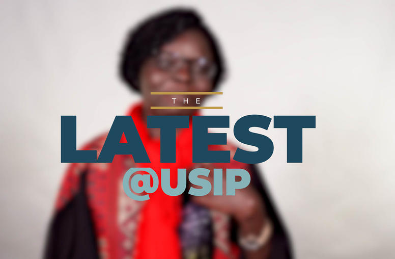 The Latest @ USIP with Eunice Otuko Apio
