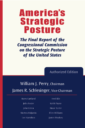 The cover of the final report of the Strategic Posture Commission