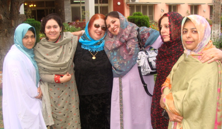 Afghani and Pakistani Women participating in Dialogues