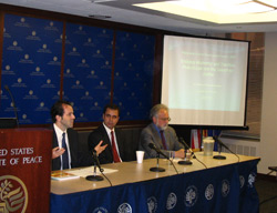Panelists at the event.