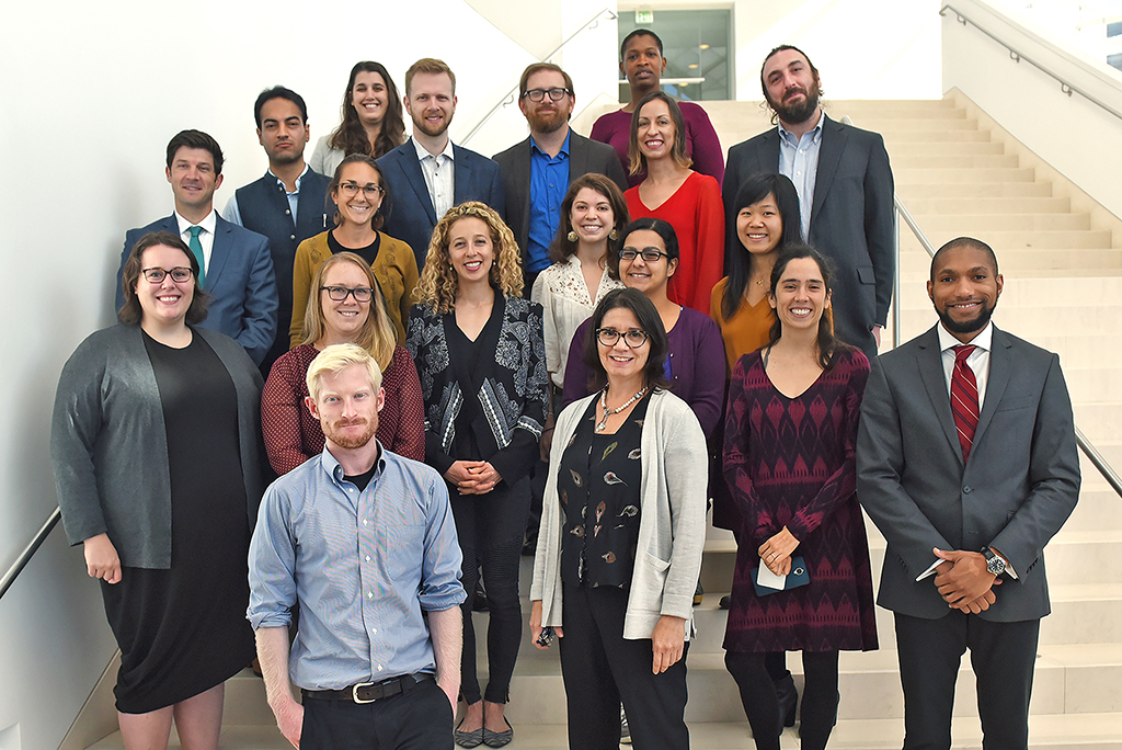 The 2018-2019 class of U.S. Institute of Peace Jennings Randolph Peace Scholars.