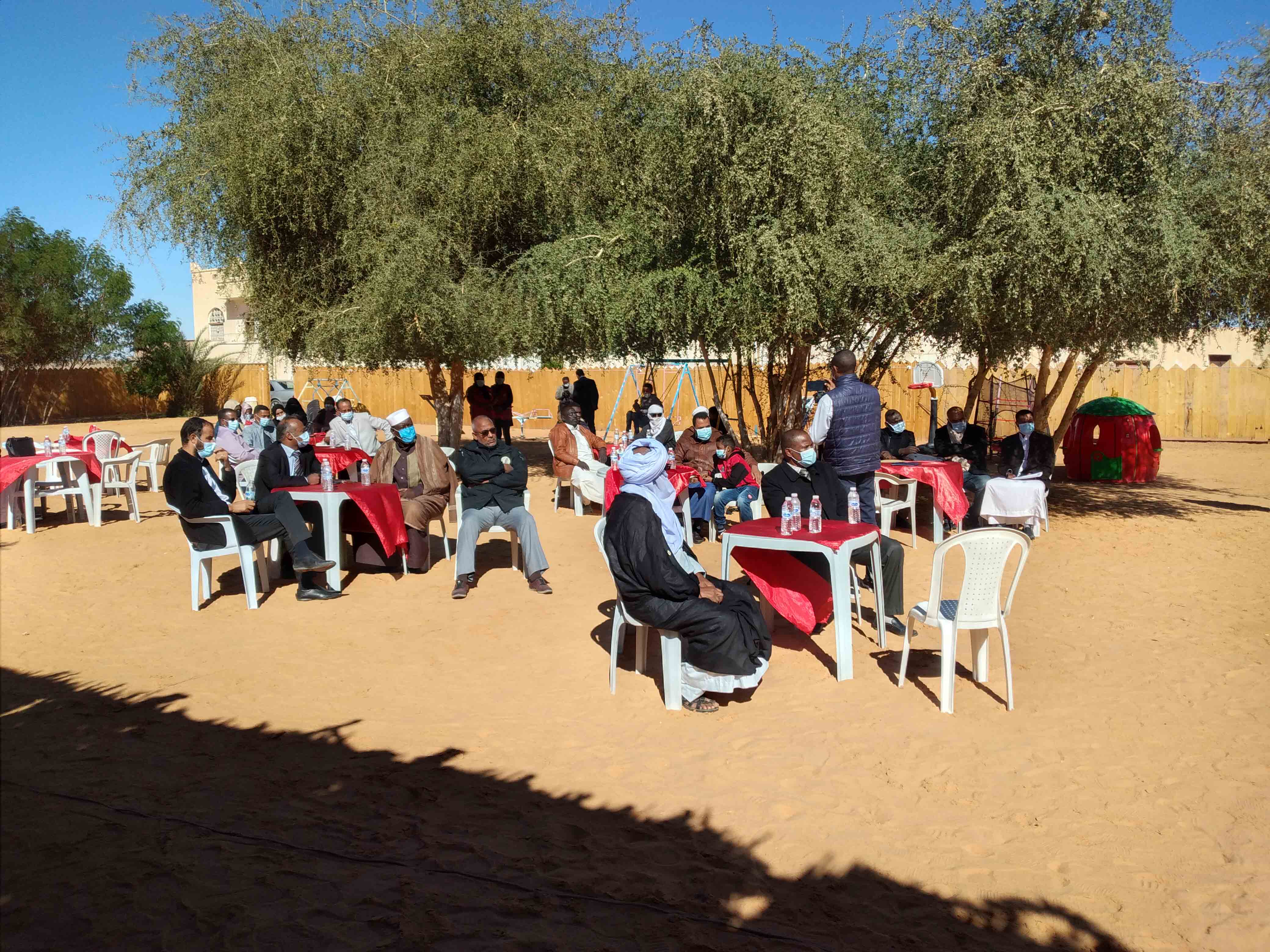 A USIP-hosted event commemorating International Day of Persons with Disabilities in Ubari, Libya, Dec. 3, 2020.
