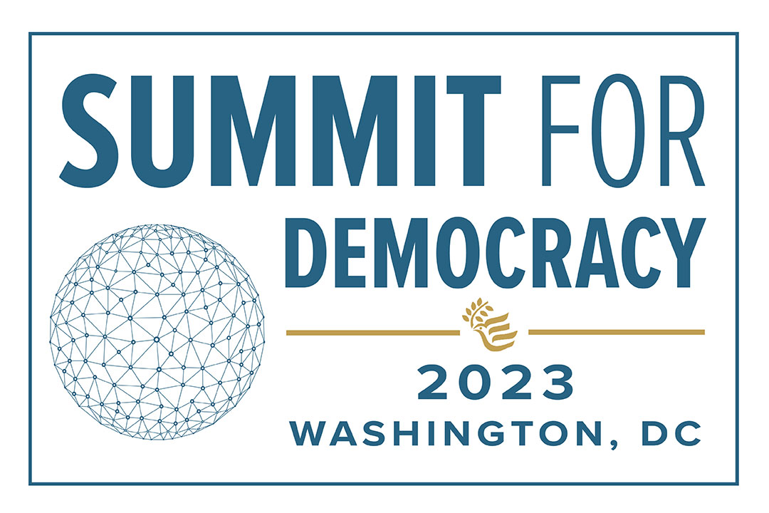 Summit for Democracy graphic