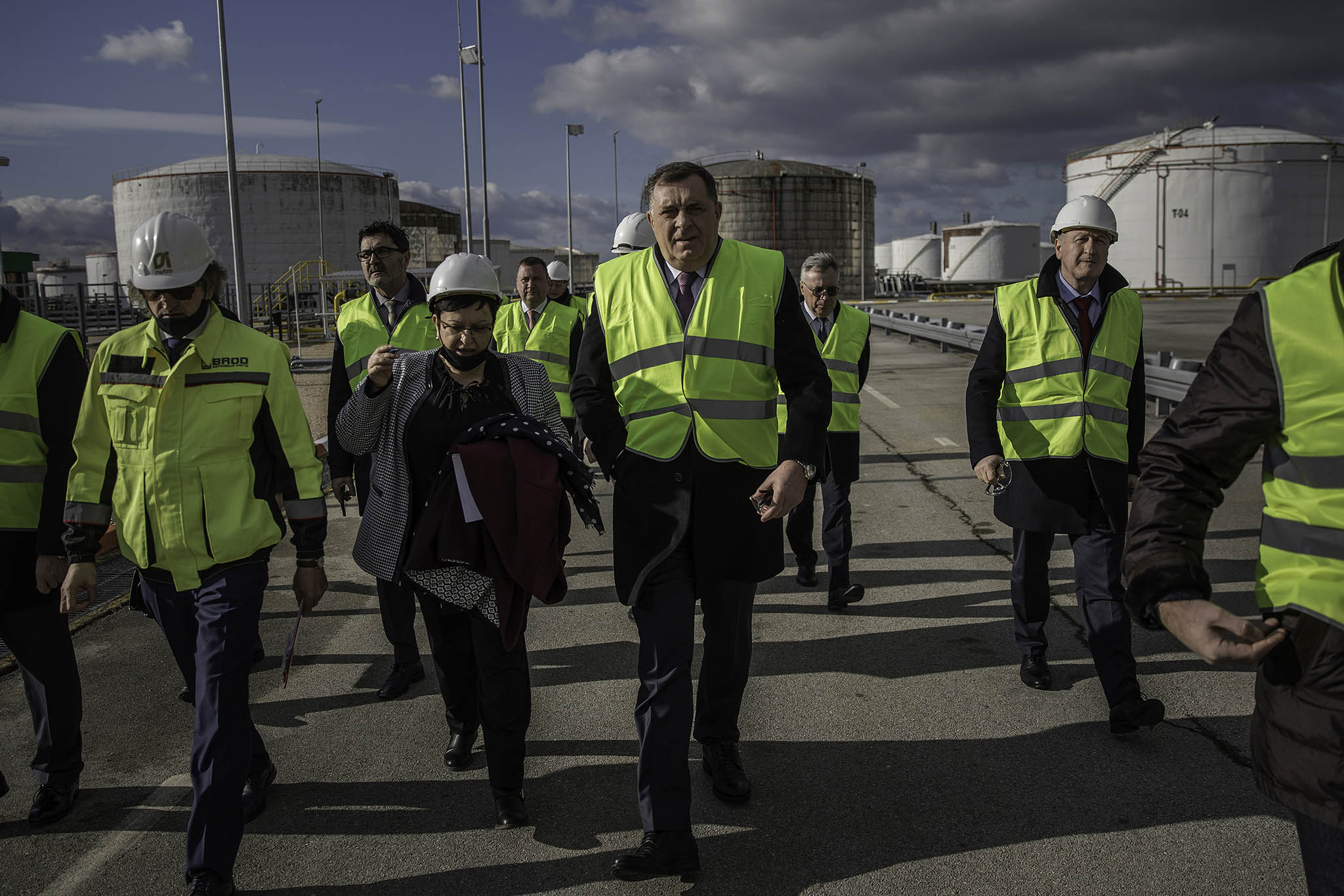 Milorad Dodik, a Serb nationalist and president of one of Bosnia’s two autonomous entities, Dec. 17, 2021. Dodik has expressed support for Putin’s illegal invasion of Ukraine wants to align Bosnia closer to Moscow. (Damir Sagolj/The New York Times)