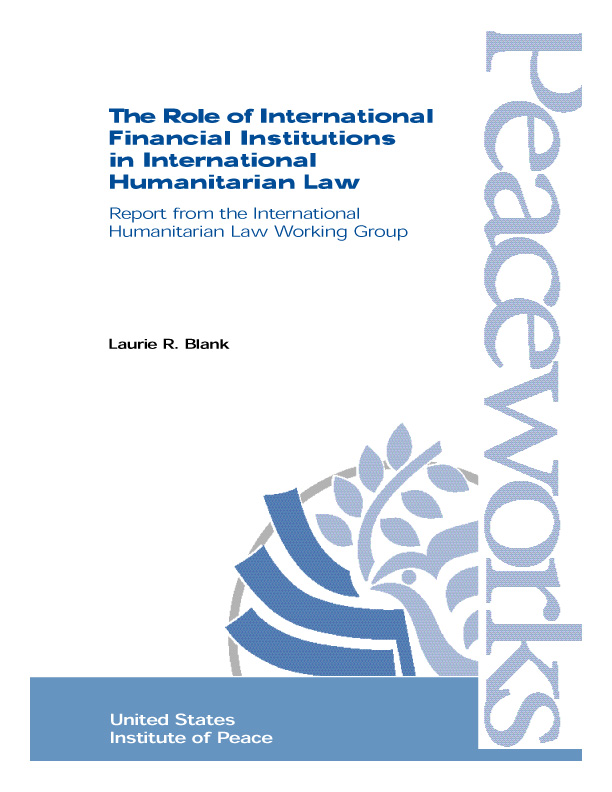roles international financial institutions roles international financial institutions