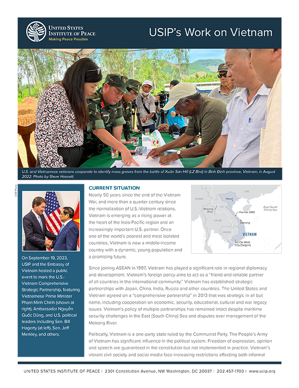 Vietnam Fact Sheet cover