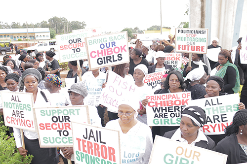women protesting in nigeria