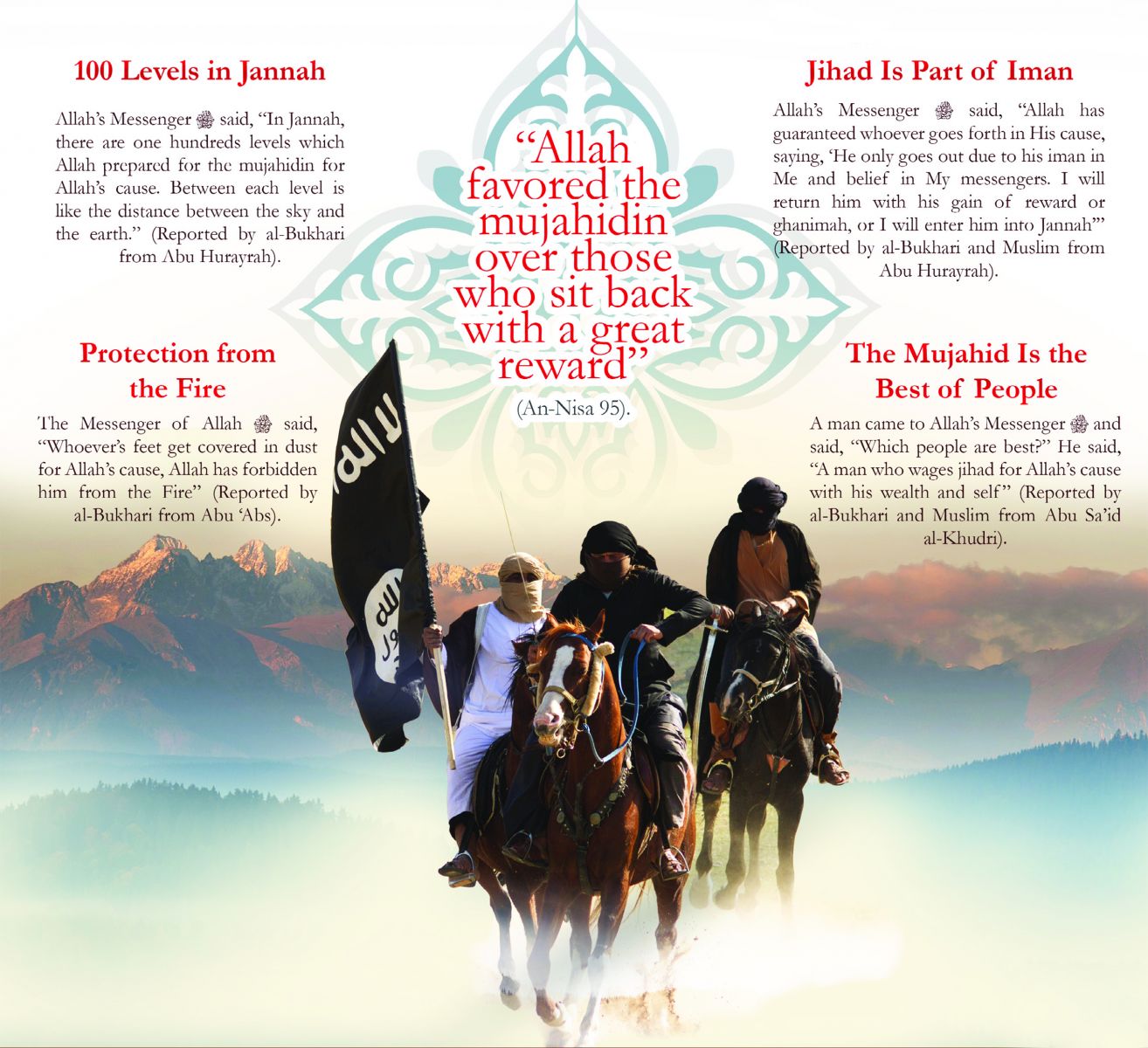 ISIS’s Rumiyah magazine on jihad. Image from Al-H ayat Media Center.