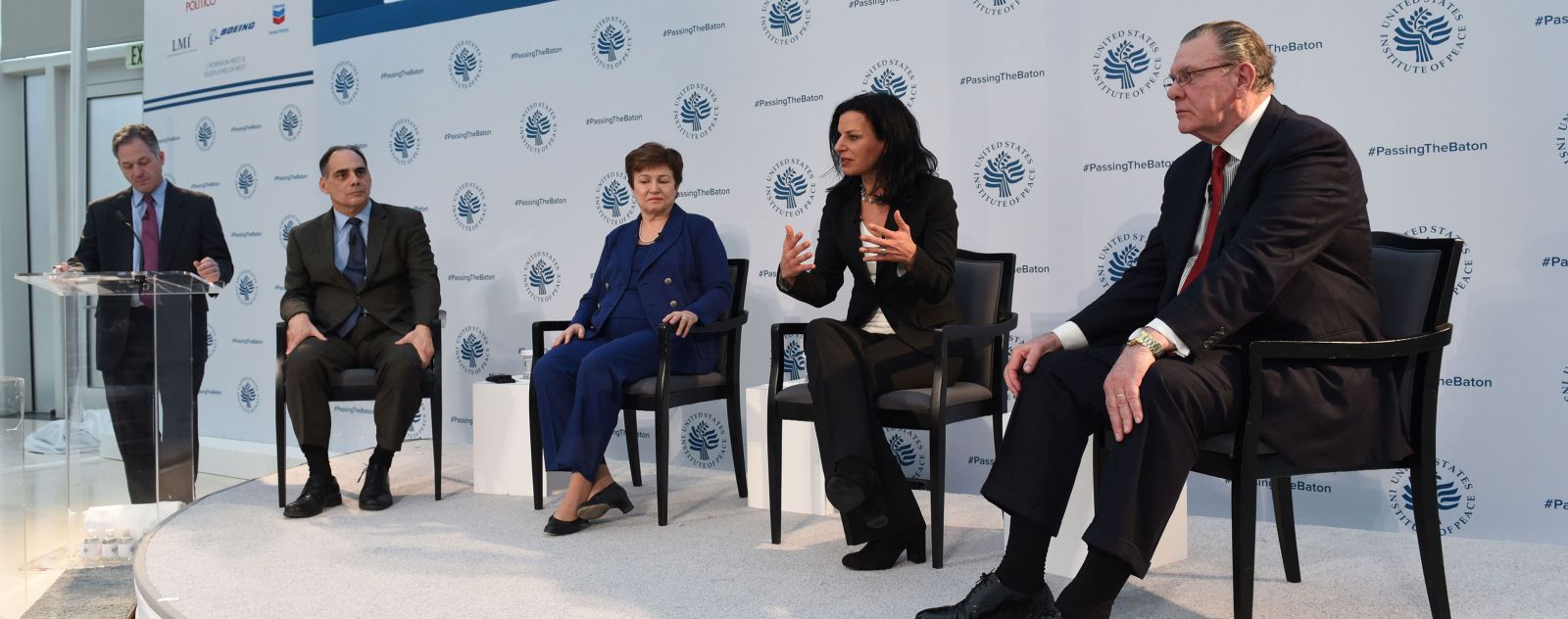 James Carafano, Kristalina Georgieva, Juliette Kayyem, General Jack Keane (ret.), Charles Lane