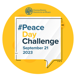 Peace Day Challenge Profile Badge