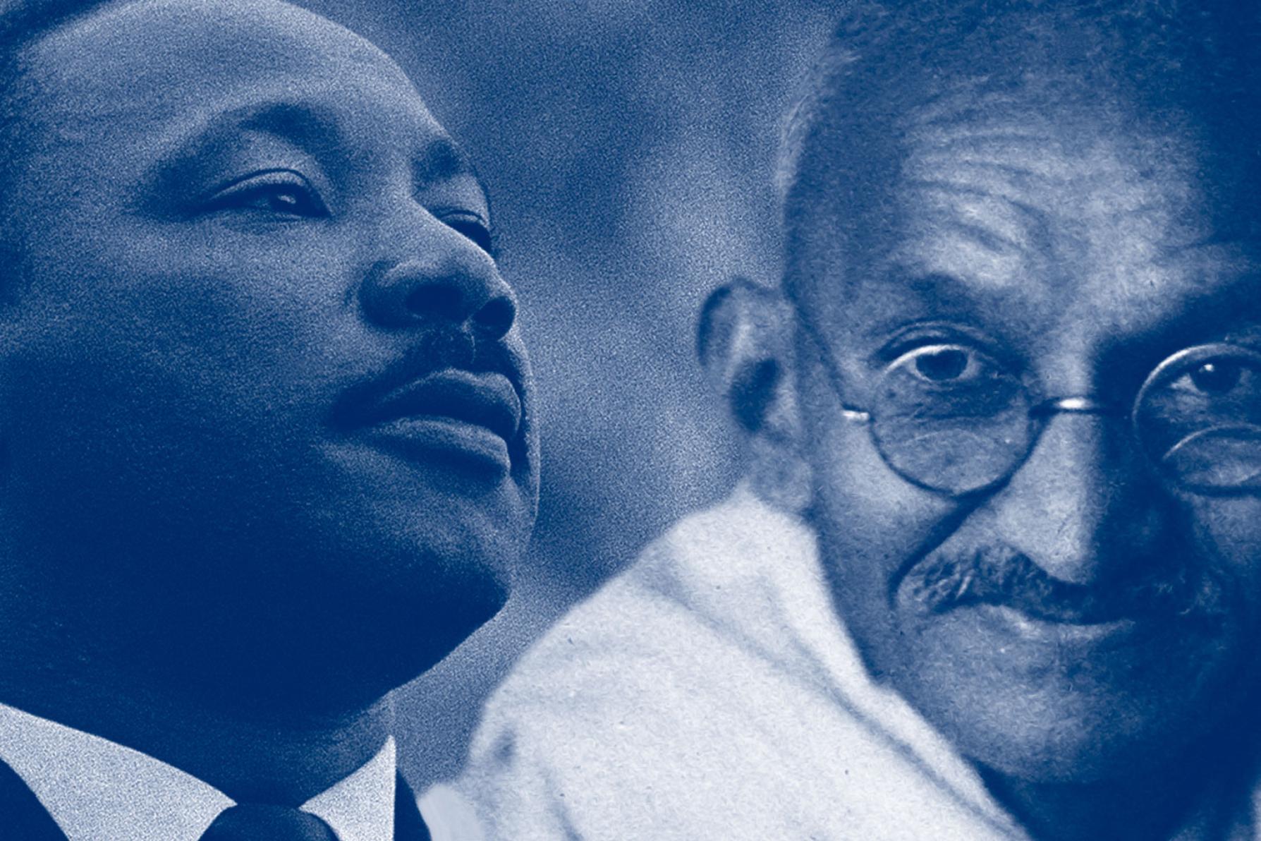 MLK and Gandhi