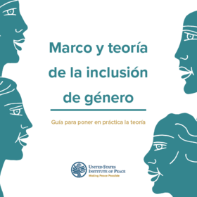 Gender Inclusive Framework and Theory cover, Spanish