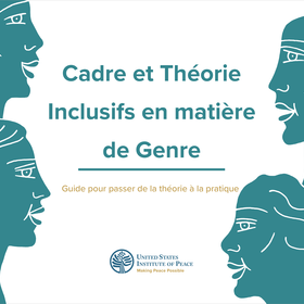 Gender Inclusive Framework and Theory, cover French