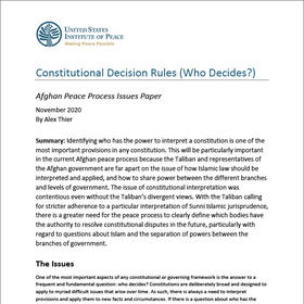 Constitutional Decision Rules (Who Decides)? cover