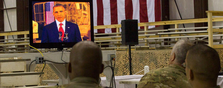 Obama in Afghanistan: "A War Ends, a New Chapter Begins"