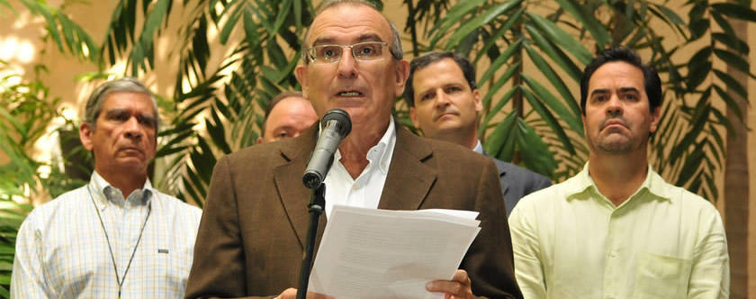 Humberto de la Calle Head of the government delegation at the talks in Havana. Photo Credit: wsp.presidencia.gov.co