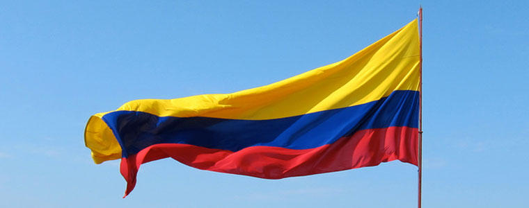Colombia flags