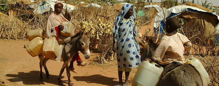 Camp Life, Kerinding Camp, West Darfur. Photo Credit: Islamic Relief