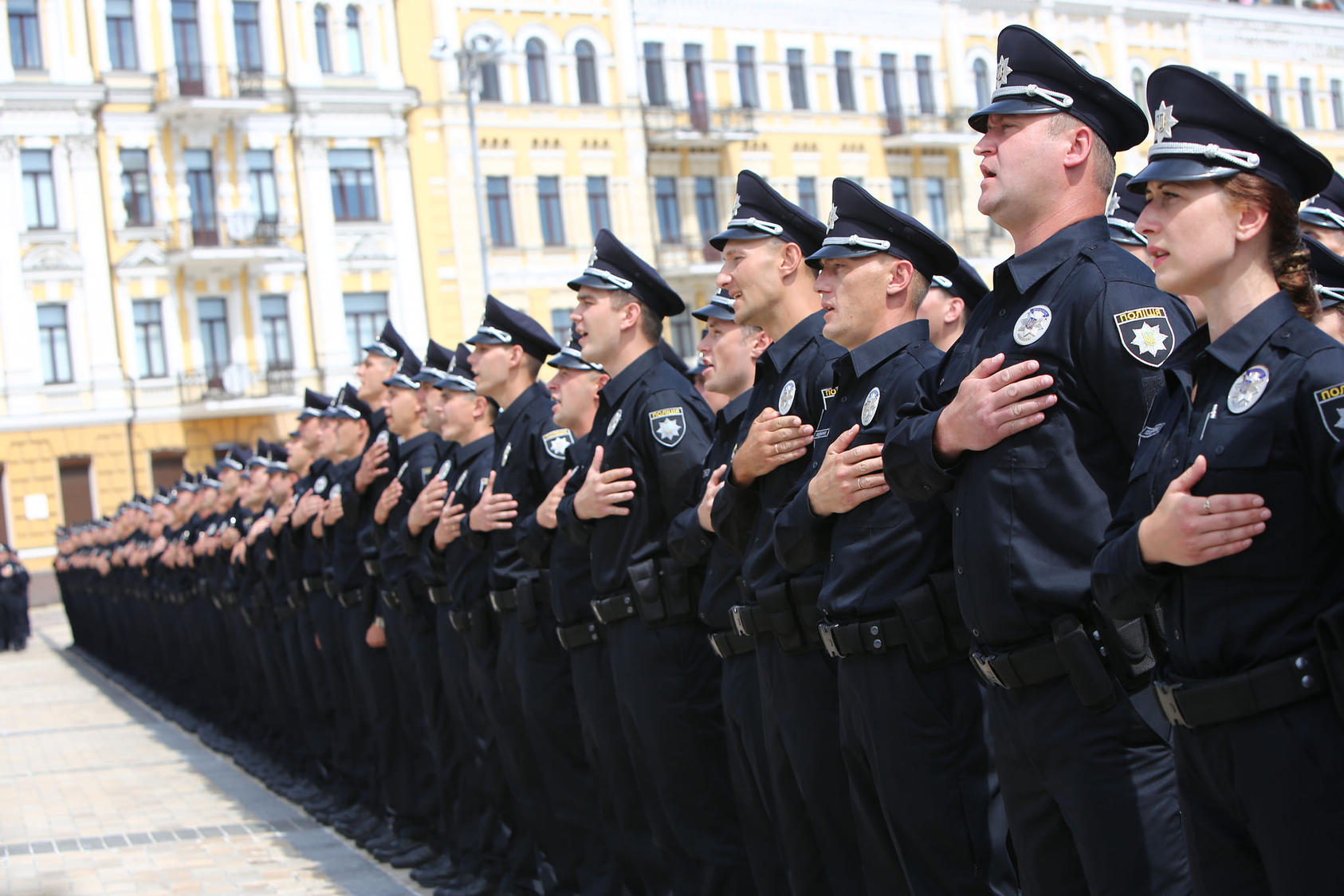 Kyiv Patrol Police Oath Ceremony, July 4, 2015