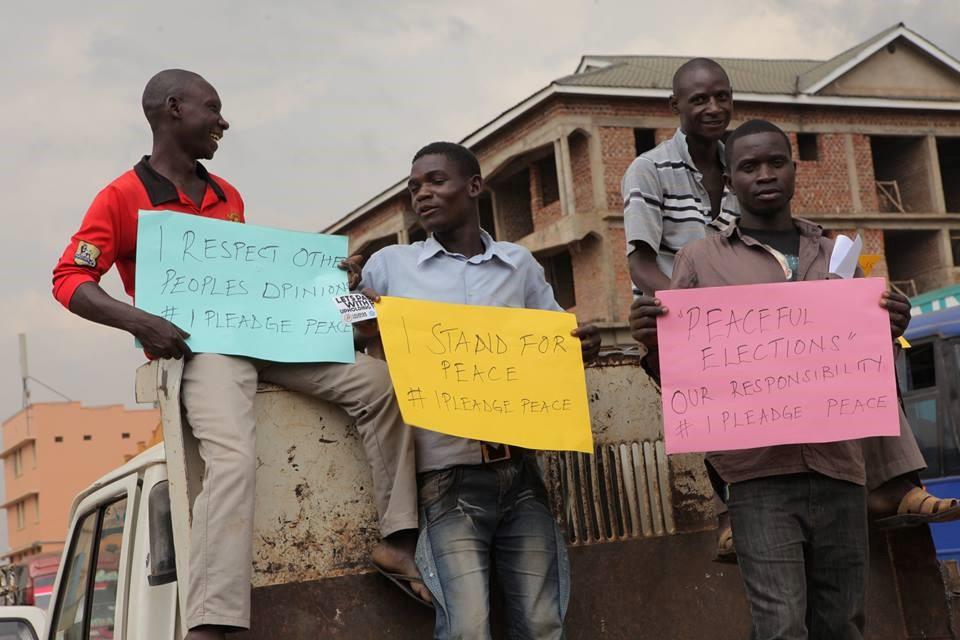 Ugandans appeal for a peaceful election campaign ahead of the country’s Feb. 18 presidential balloting.