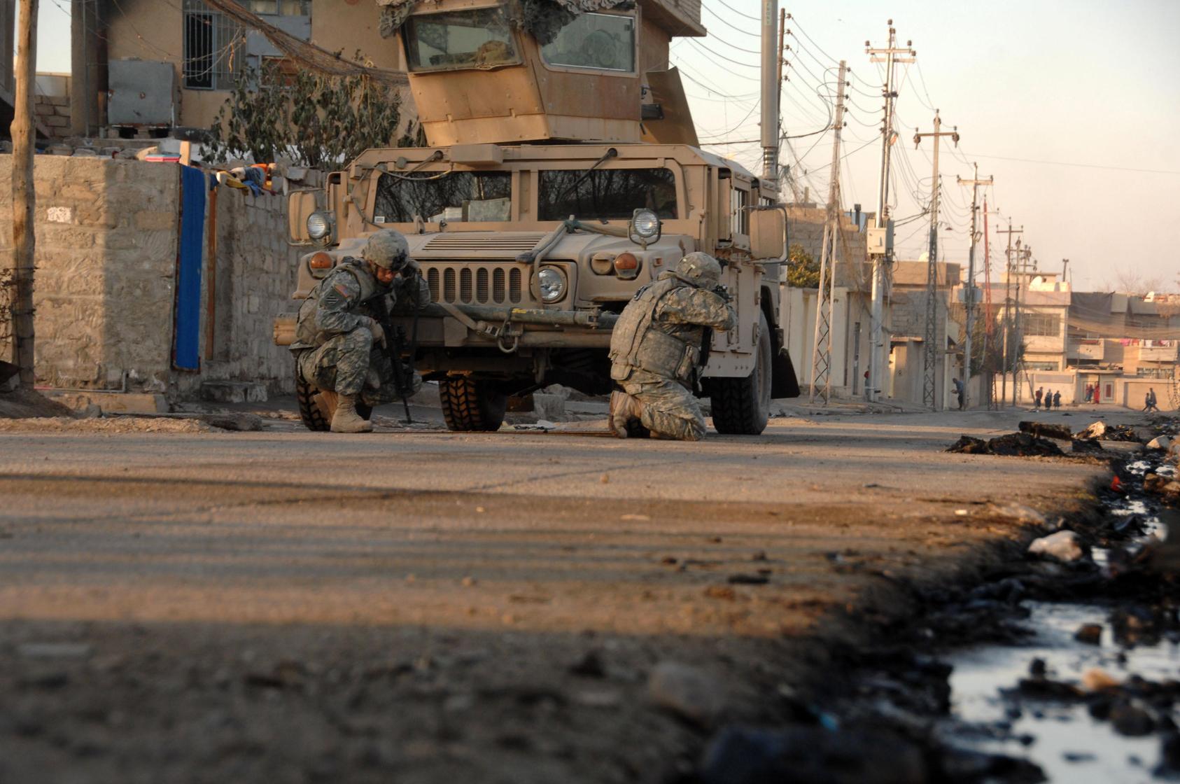 U.S. Army soldiers in Mosul, Iraq. Flickr/U.S. Army