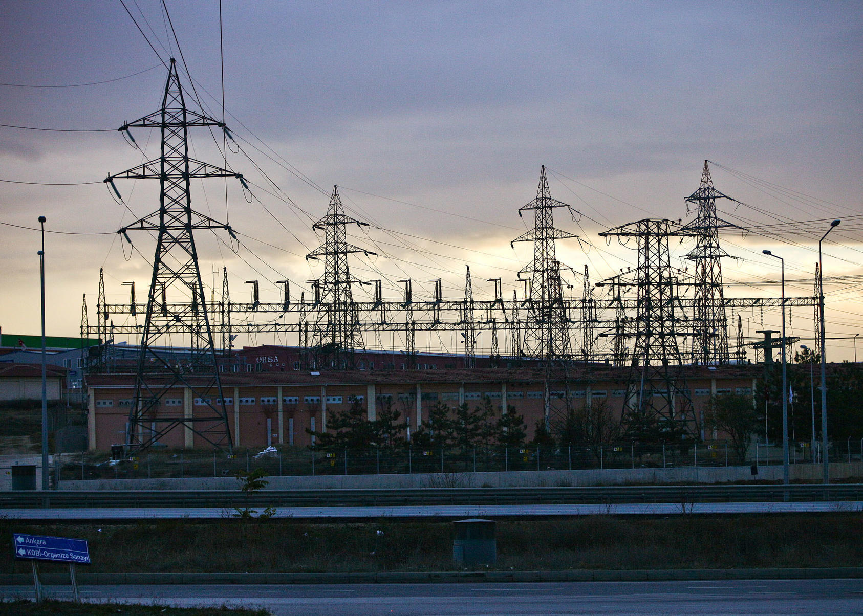 Power lines near an industrial park in Eskisehir, Turkey, Nov. 27, 2015. In the summer, a Chinese company abruptly backed out of a deal to buy a stake in the electrical grid for Eskisehir and nearby provinces. Beijing’s effort to revive ancient trade routes, known as the Belt and Road Initiative, is causing geopolitical strains, with countries worried about becoming too dependent on China. 