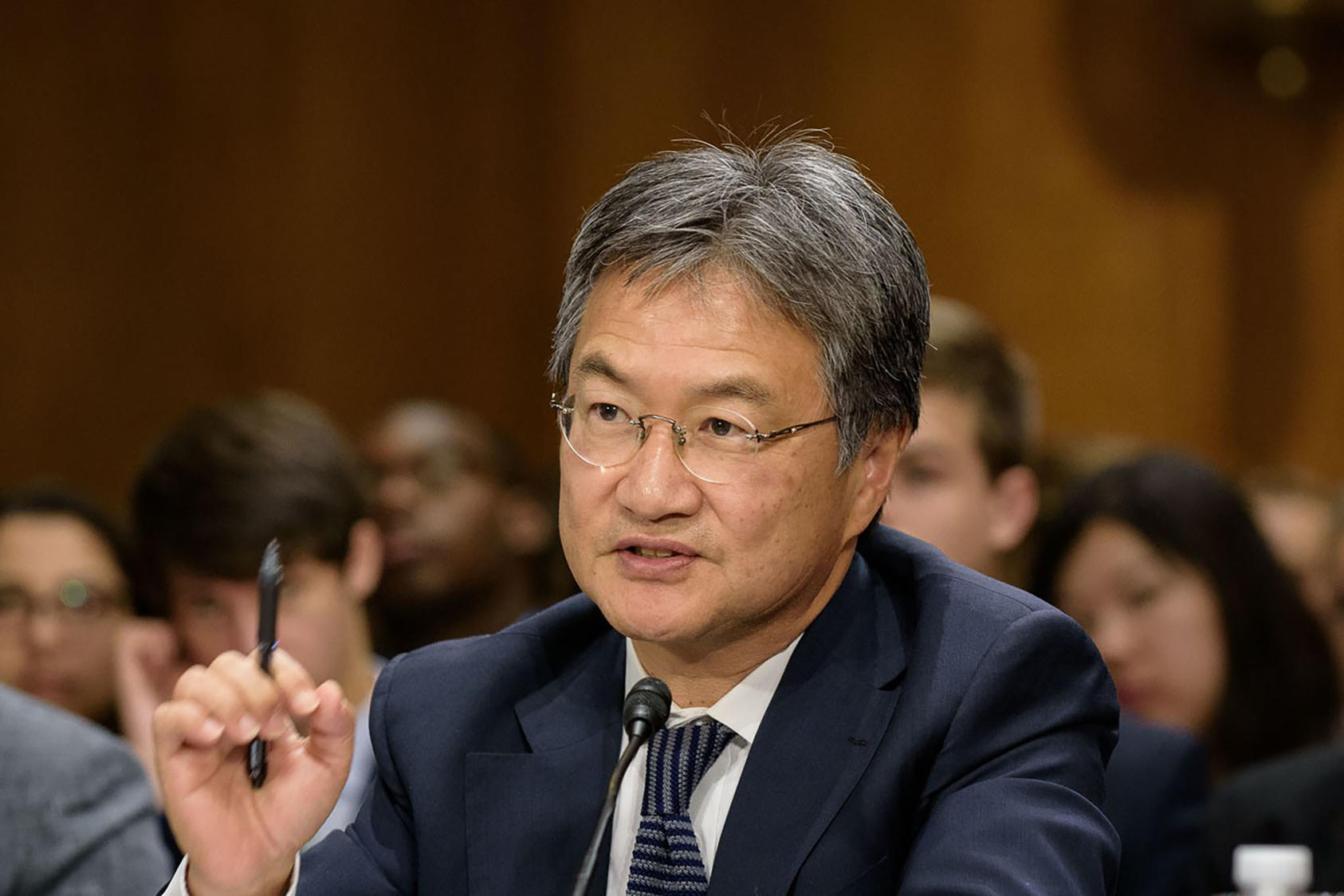 Ambassador Joseph Yun testifying before the Senate Foreign Relations Subcommittee on East Asia, The Pacific, and International Cybersecurity Policy