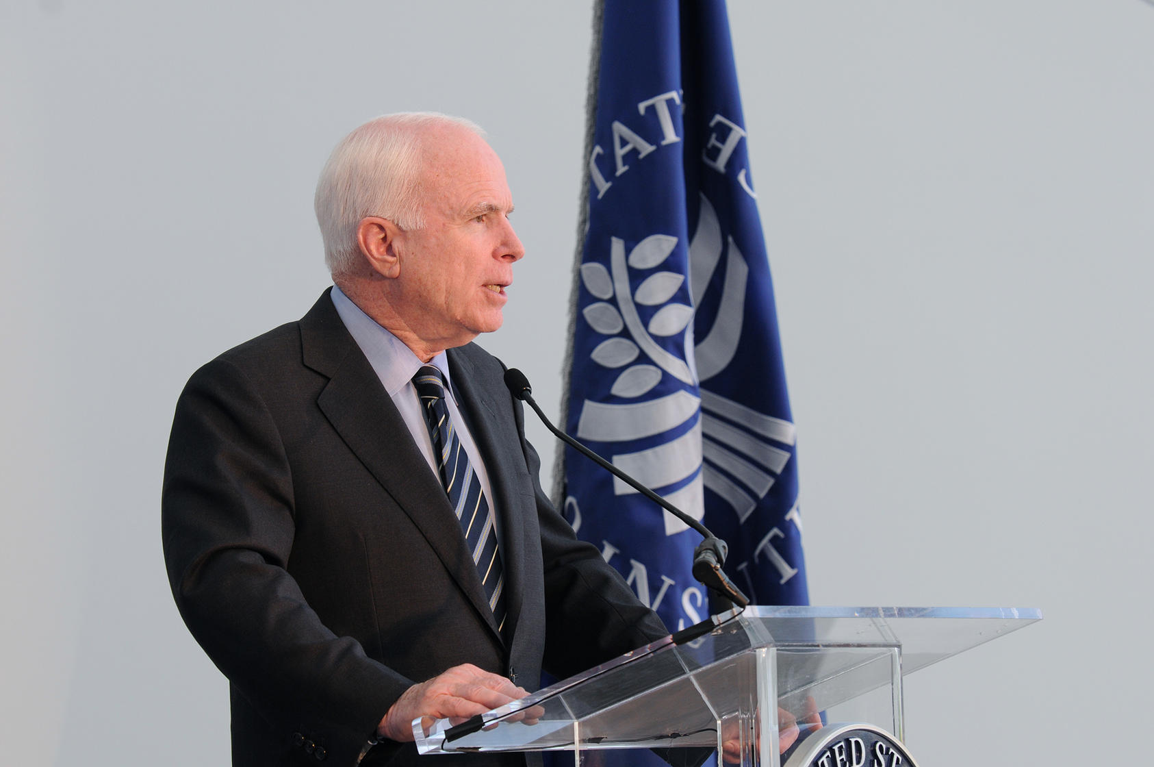 Senator John McCain delivered the 2011 Dean Acheson Lecture at the U.S. Institute of Peace, May 19, 2011.