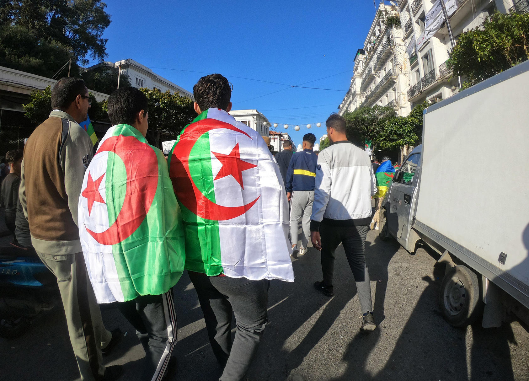Algeria’s months-long protests have led to the resignation of longtime dictator Bouteflika in April and, over this past weekend, the cancellation of elections scheduled for July 4. (Abdelfatah Cezayirli)