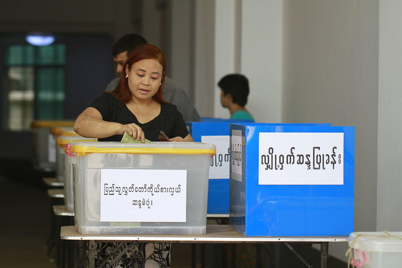 Burma election 2012